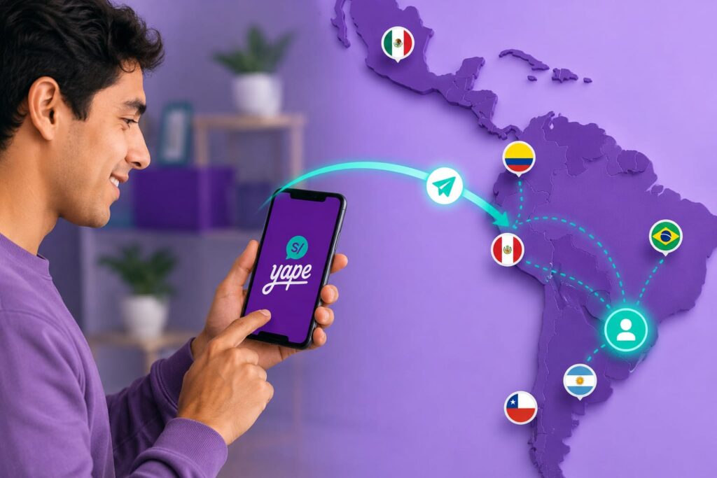 yape remesas a argentina y chile